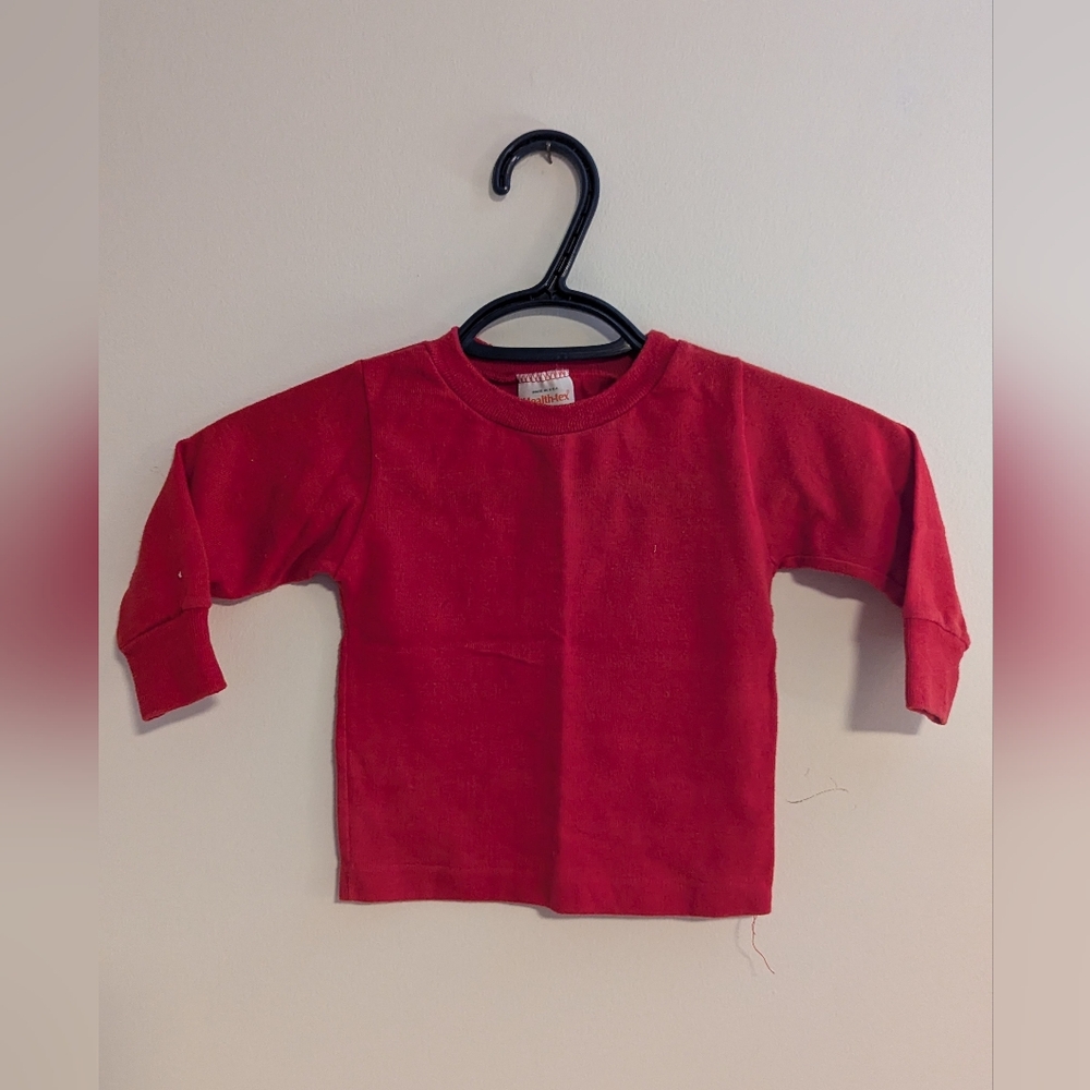 Health-Tex Red Long Sleeve Shirt - 24 Months